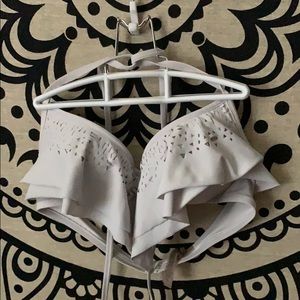 Pink push-up bathing suite